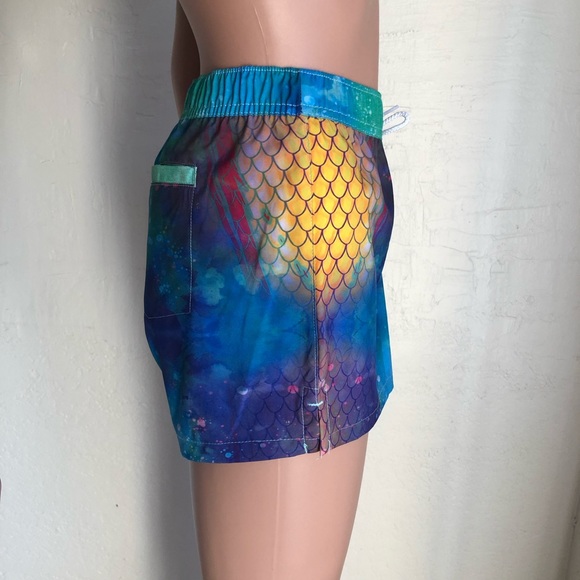 Guy Harvey Women’s Size L Tie-Dye Blue Shorts Dri-Fit Drawstring Elastic Waist - Picture 4 of 16